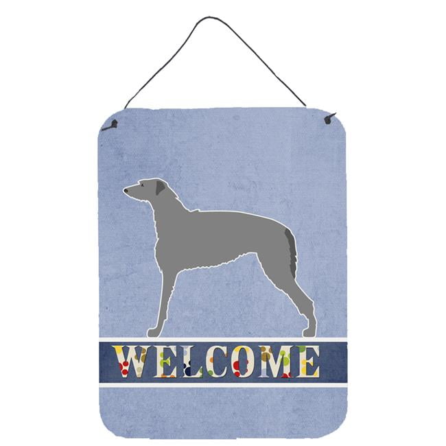 Scottish Deerhound Welcome Wall or Door Hanging Prints