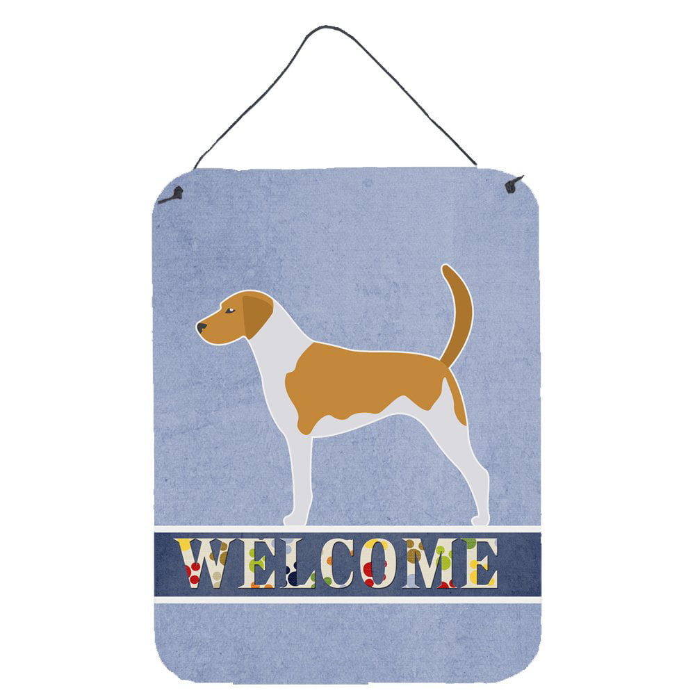 American Foxhound Welcome Wall or Door Hanging Prints