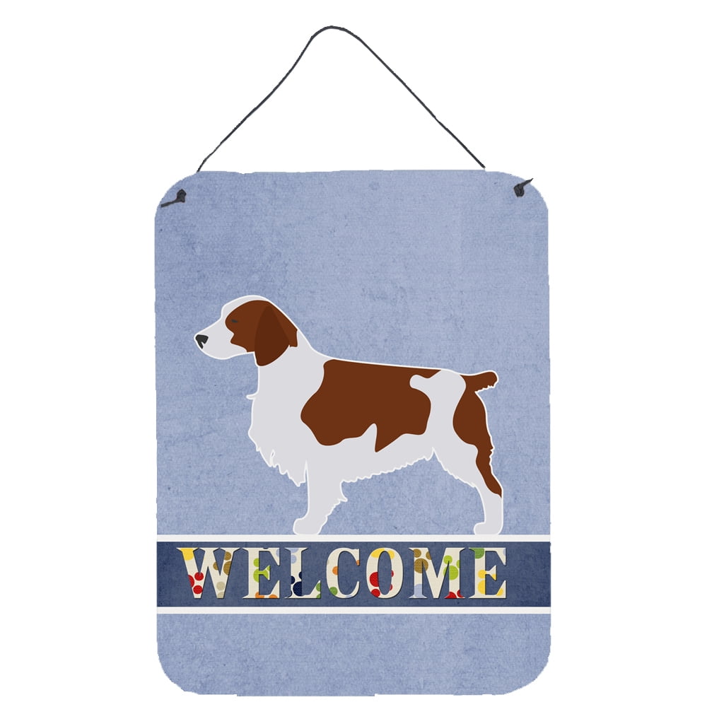 Welsh Springer Spaniel Welcome Wall or Door Hanging Prints