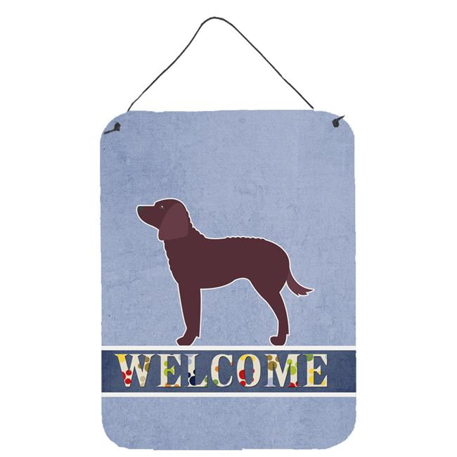 American Water Spaniel Welcome Wall or Door Hanging Prints
