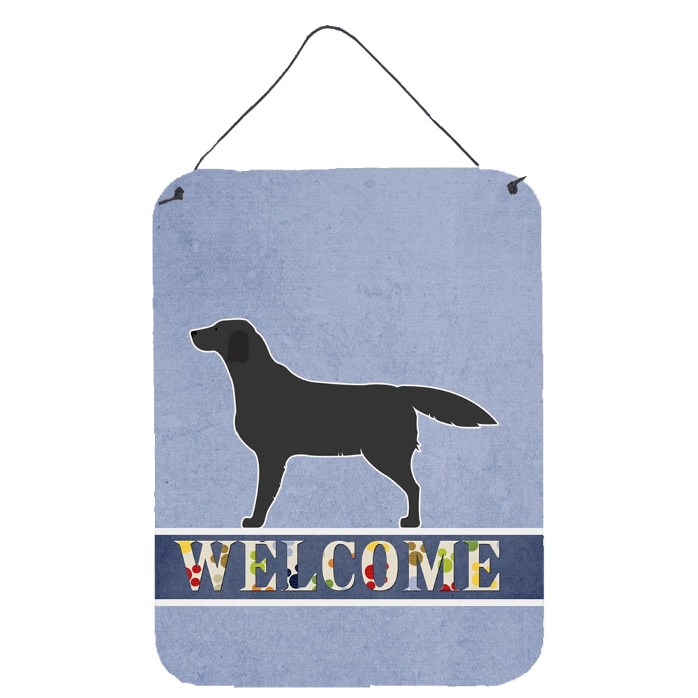 Black Labrador Retriever Welcome Wall or Door Hanging Prints