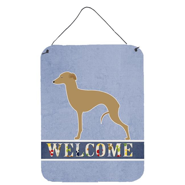 Italian Greyhound Welcome Wall or Door Hanging Prints