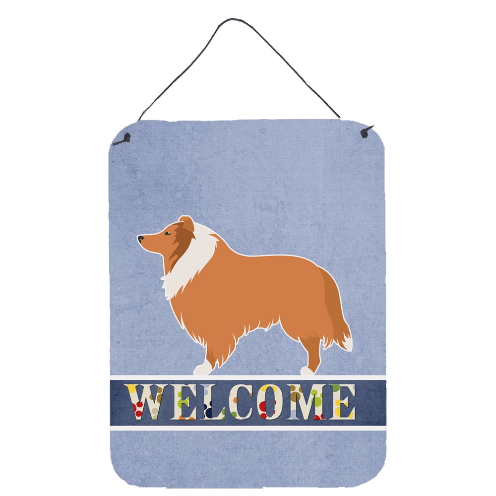 Collie Welcome Wall or Door Hanging Prints