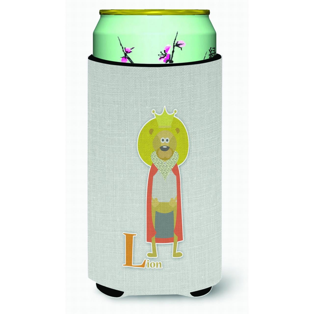 BB5737TBC Alphabet L for Lion Tall Boy Beverage Insulator Hugger
