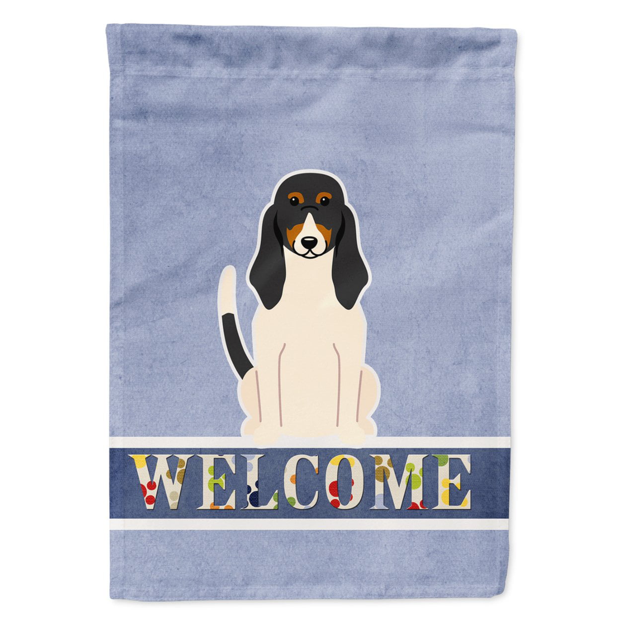 Swiss Hound Welcome Garden Size Flag