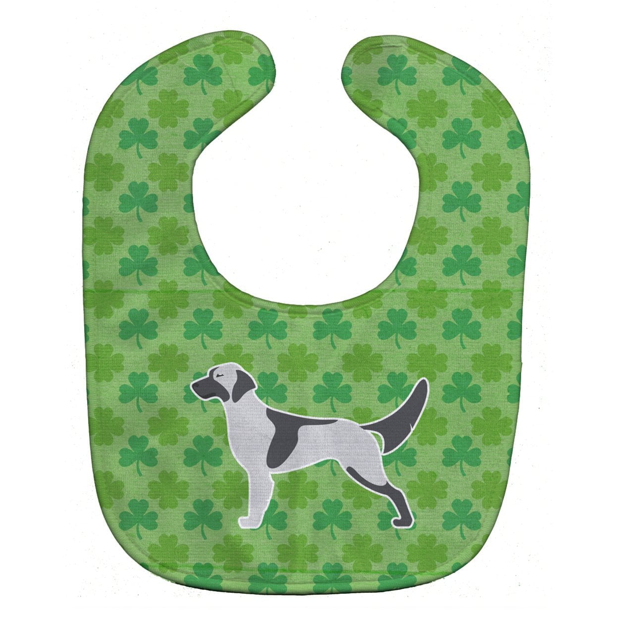 English Setter Shamrocks Baby Bib