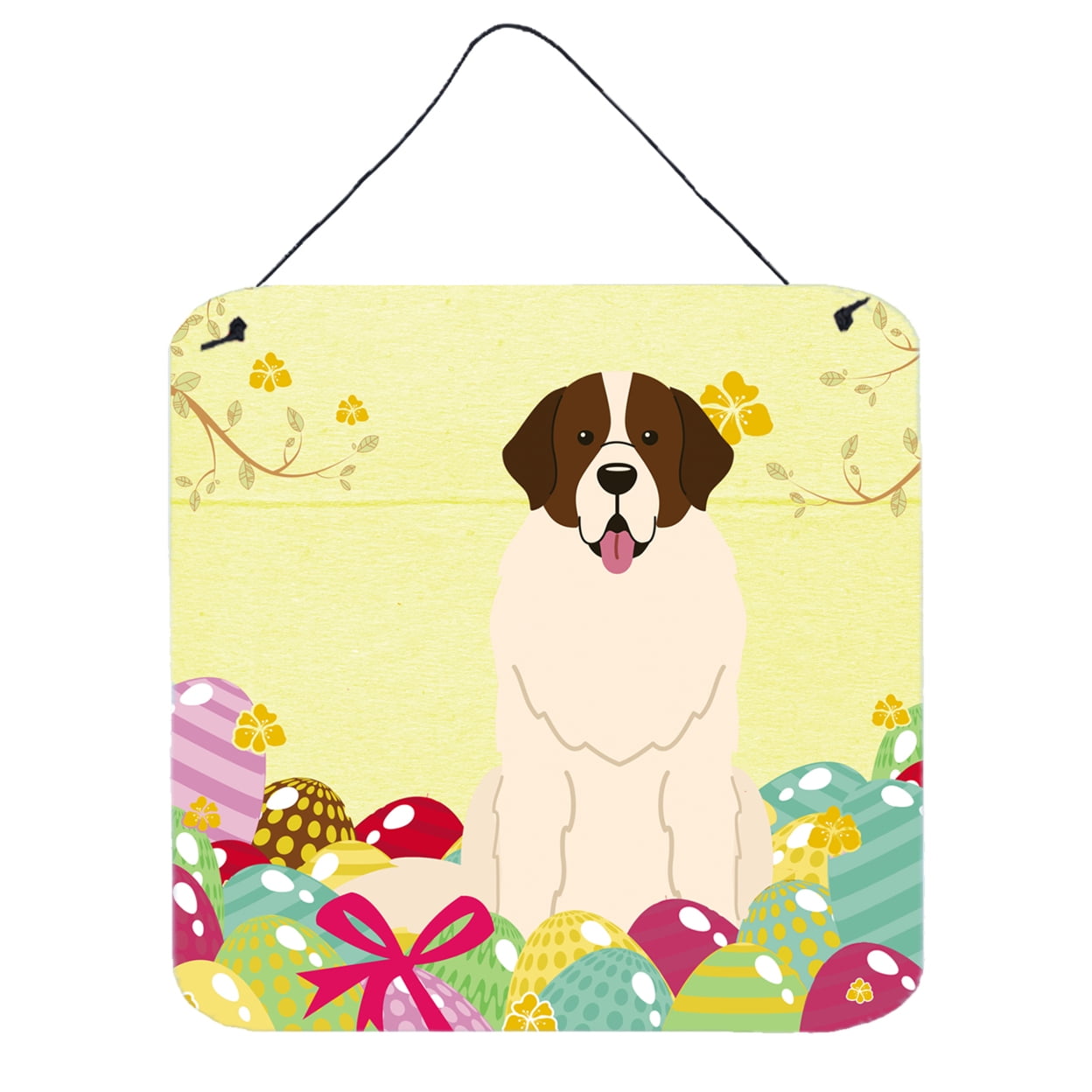 Picture of Carolines Treasures BB6027DS66 Easter Eggs Moscow Watchdog Wall or Door Hanging Prints