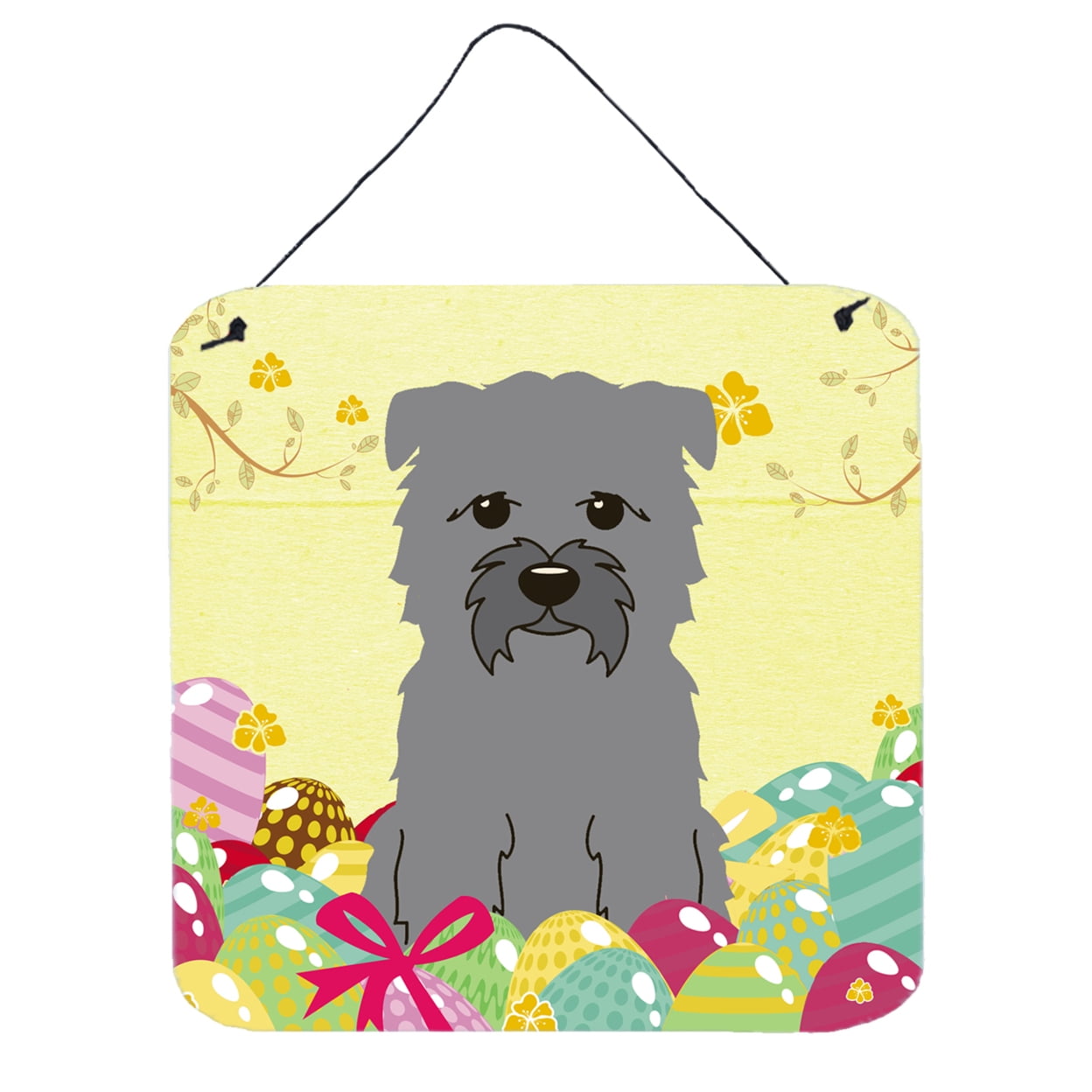 BB6059DS66 Easter Eggs Glen of Imal Grey Wall or Door Hanging Prints