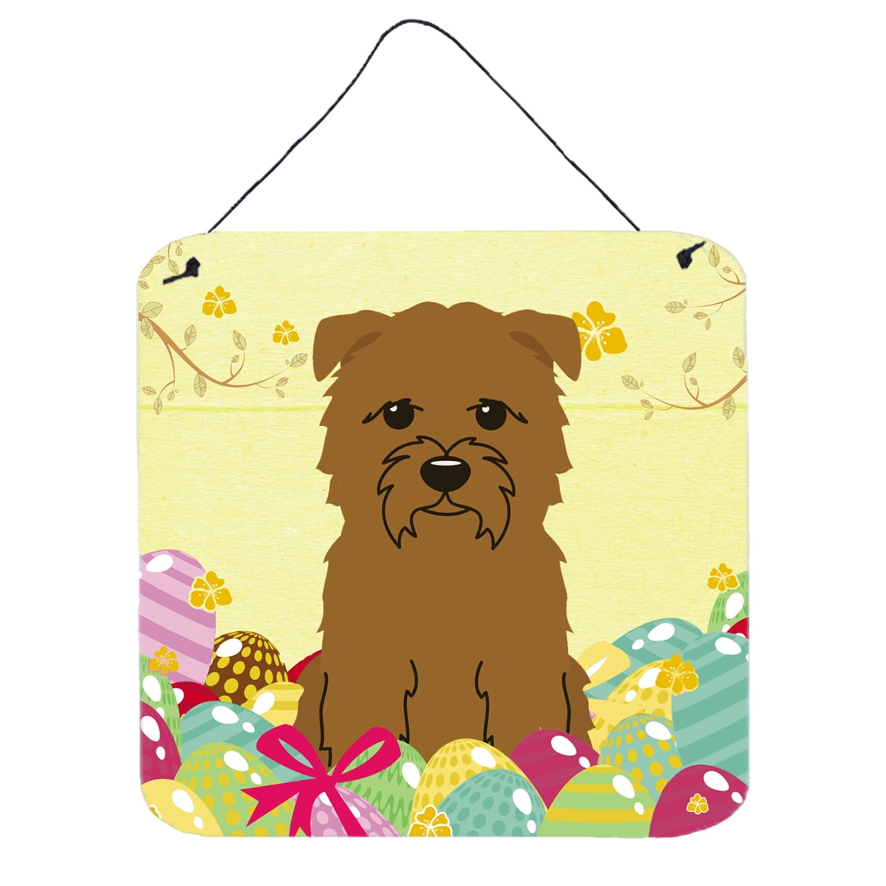 BB6060DS66 Easter Eggs Glen of Imal Tan Wall or Door Hanging Prints