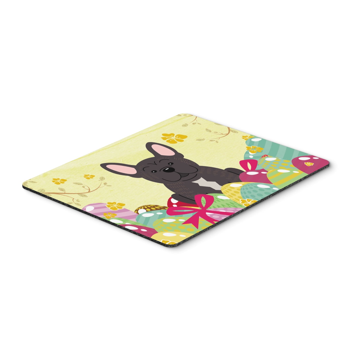 BB6009MP Easter Eggs French Bulldog Brindle Mouse Pad, Hot Pad or Trivet