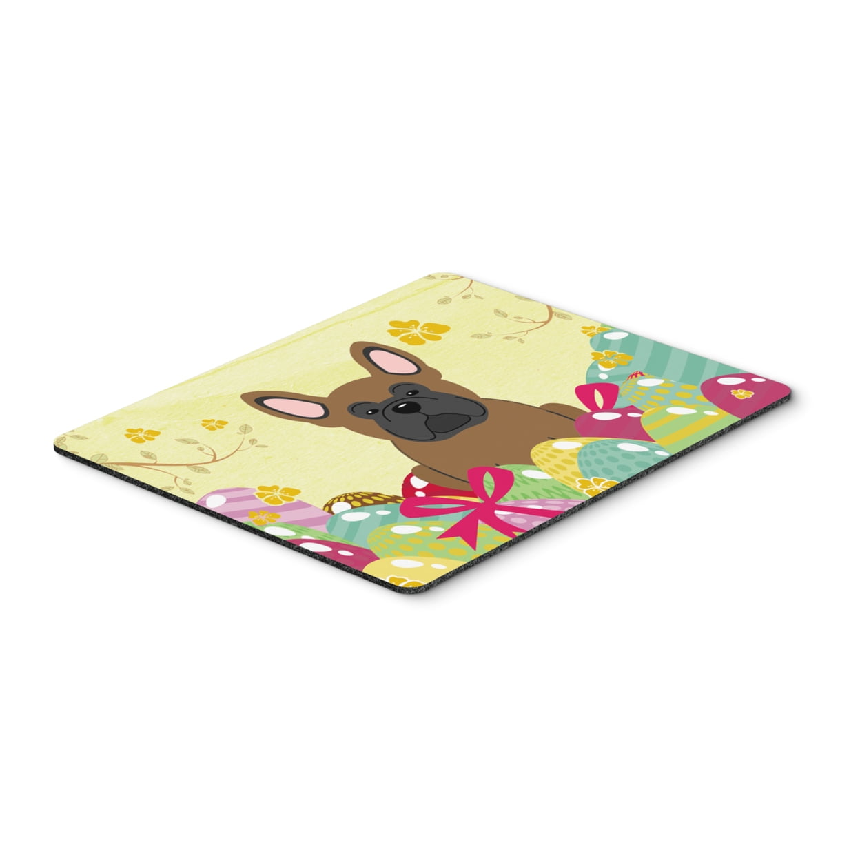 BB6013MP Easter Eggs French Bulldog Brown Mouse Pad, Hot Pad or Trivet