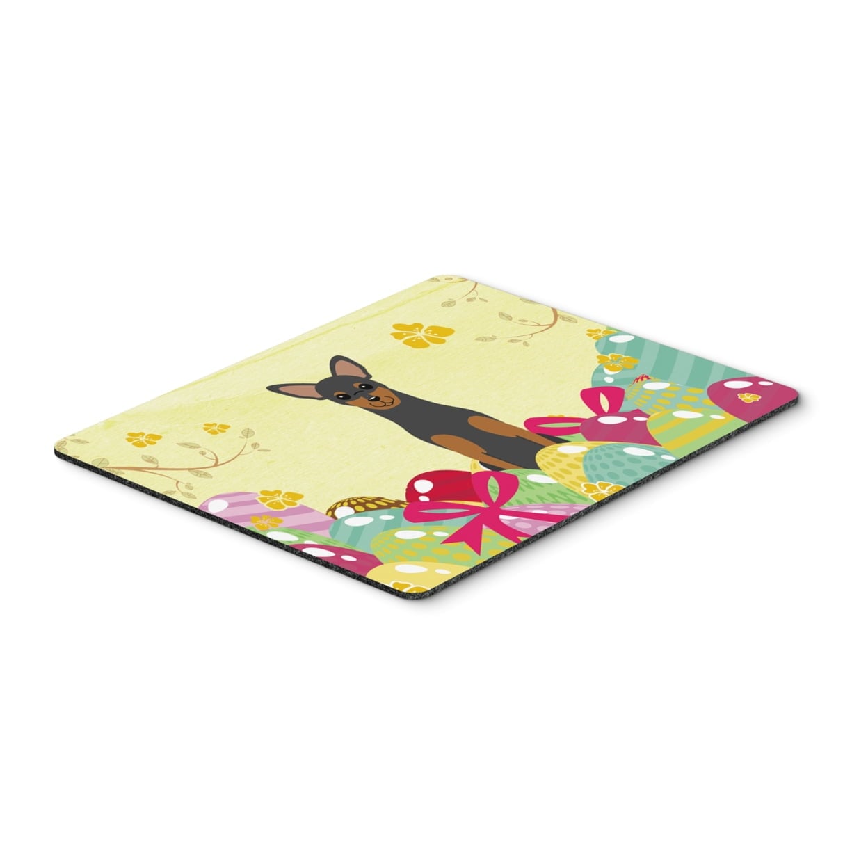 BB6028MP Easter Eggs Manchester Terrier Mouse Pad, Hot Pad or Trivet