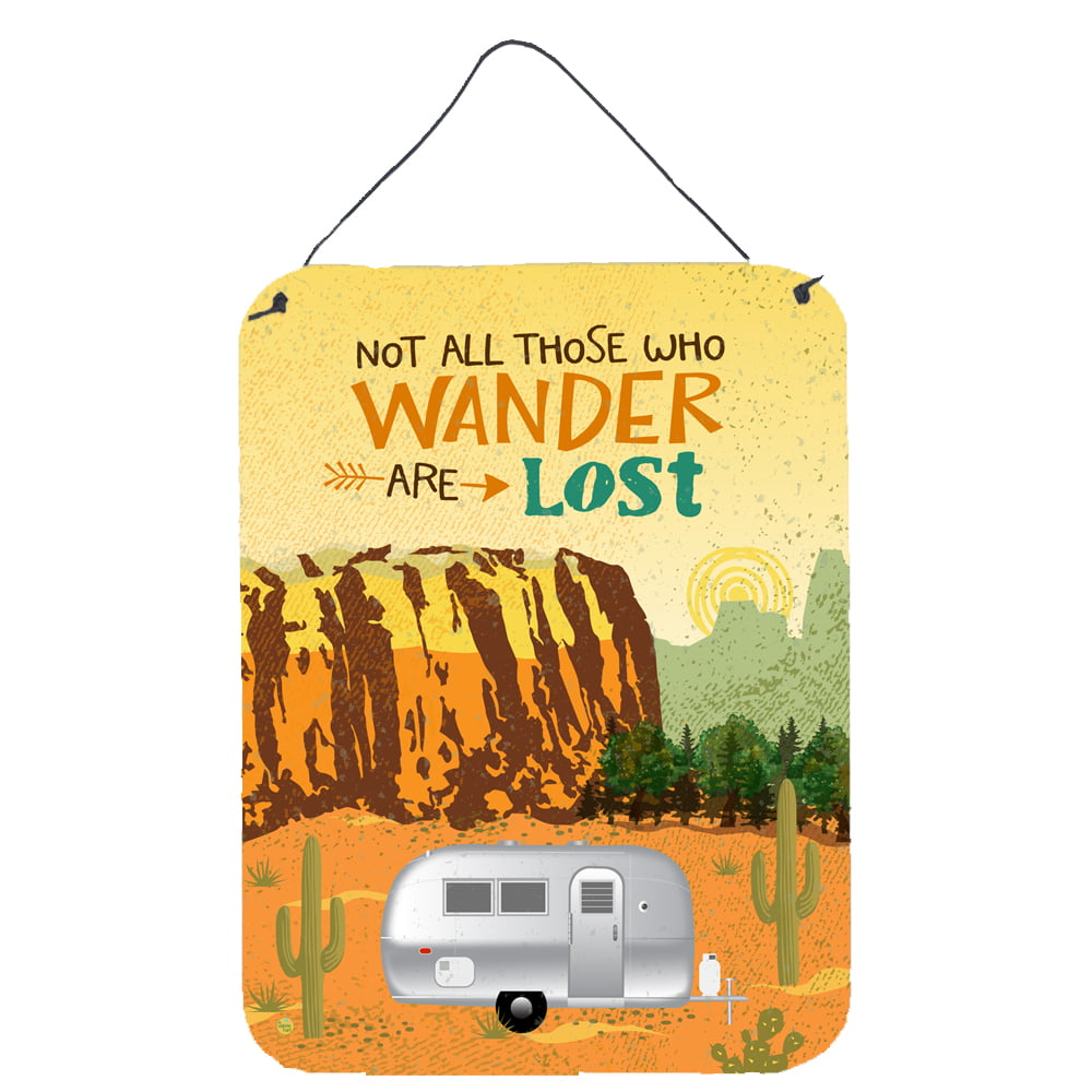 VHA3026DS1216 Airstream Camper Camping Wander Wall or Door Hanging Prints -  Carolines Treasures