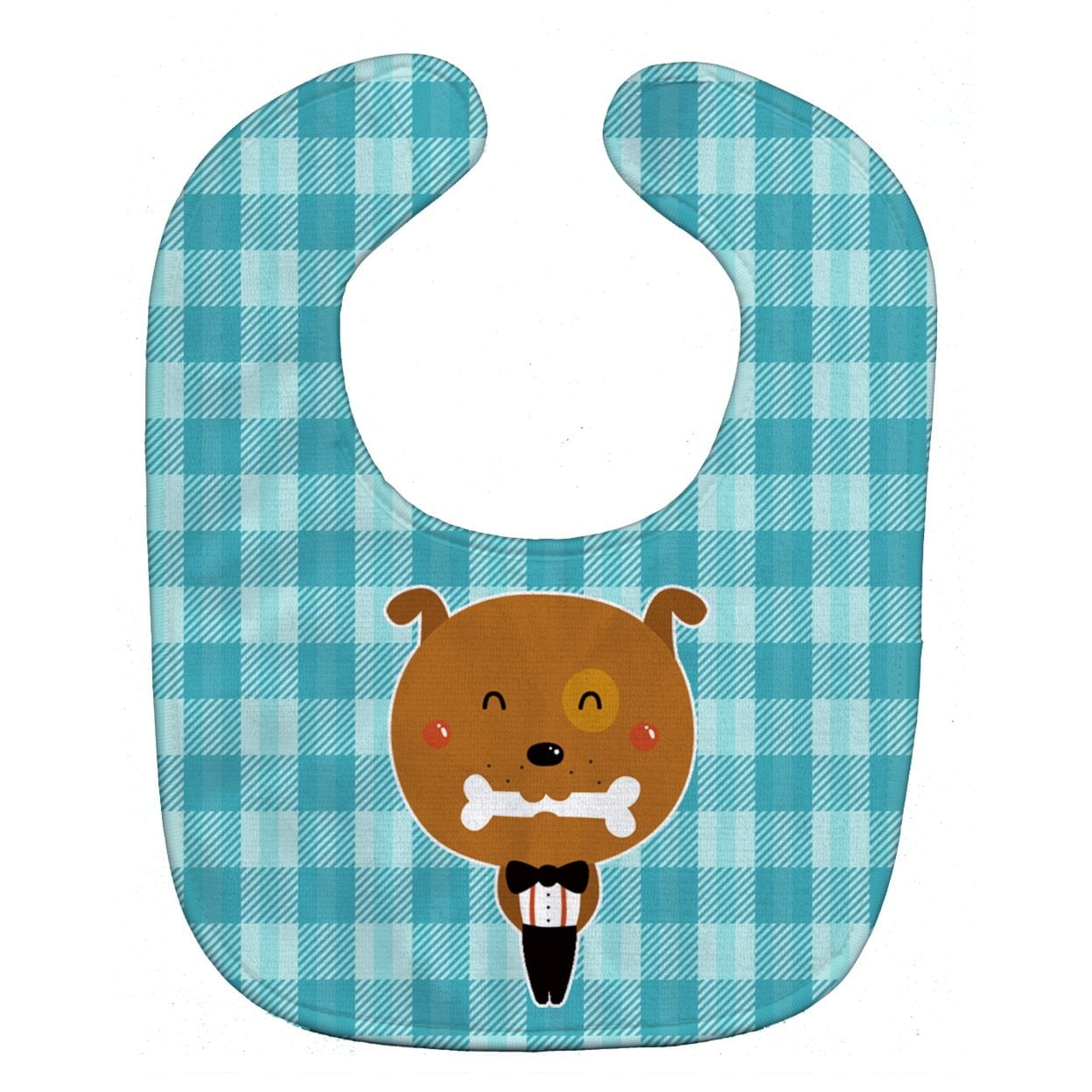 Dog in Tuxedo Baby Bib