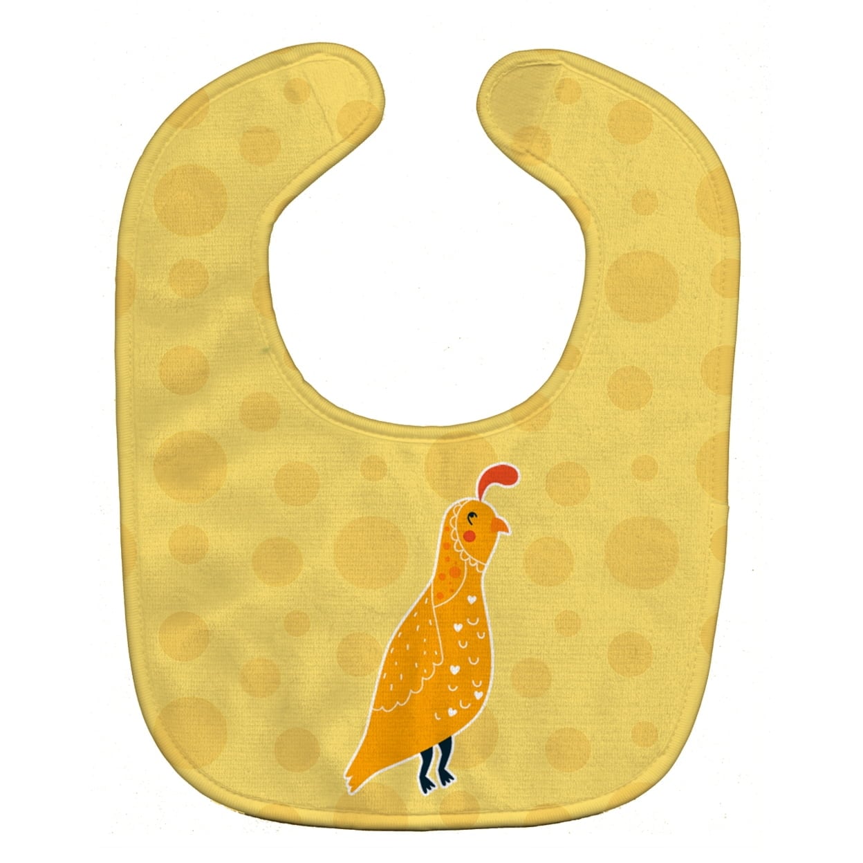 Partridge in Polkadots Baby Bib