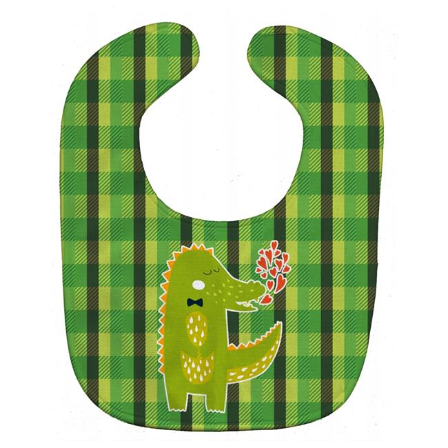 Alligator Love Baby Bib