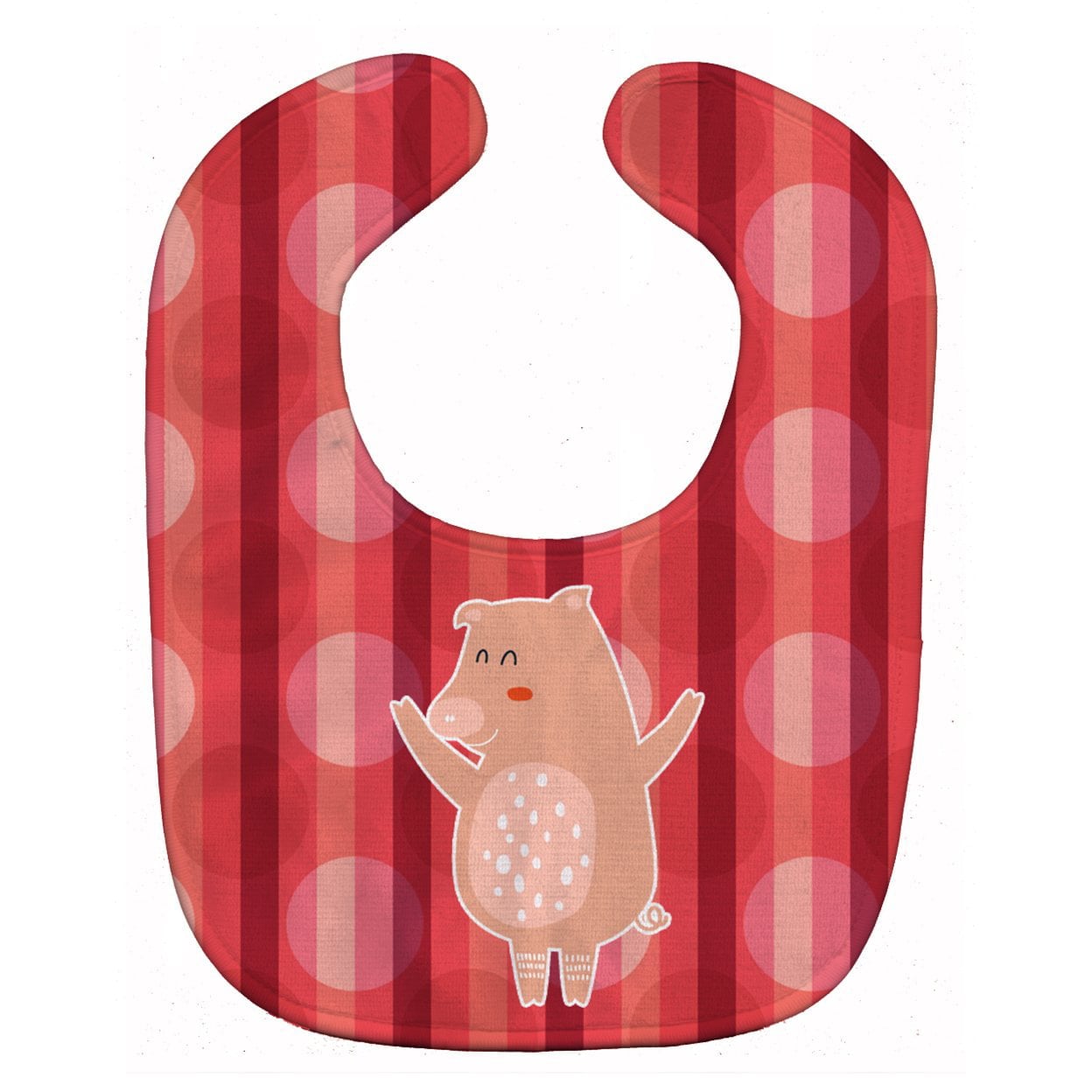 BB6742BIB Dancing Pig Baby Bib