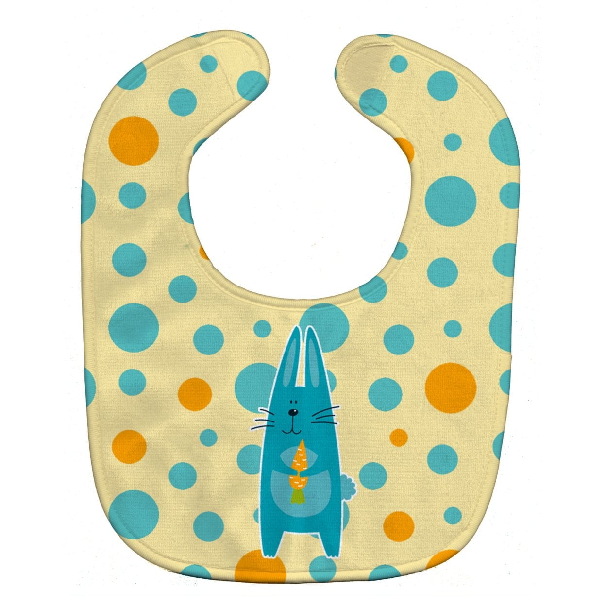 Polkadot Rabbit Baby Bib