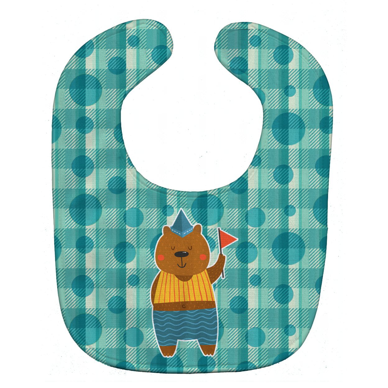 Celebration Bear Baby Bib