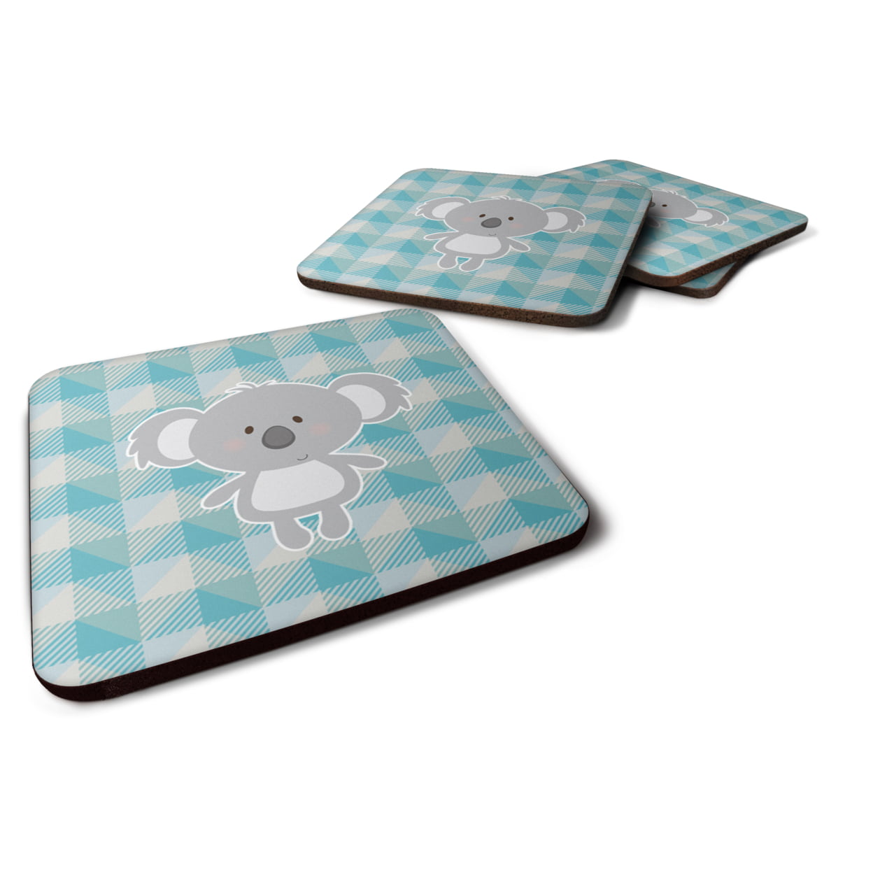 BB7034FC Koala Bear Foam Coasters - Set of 4