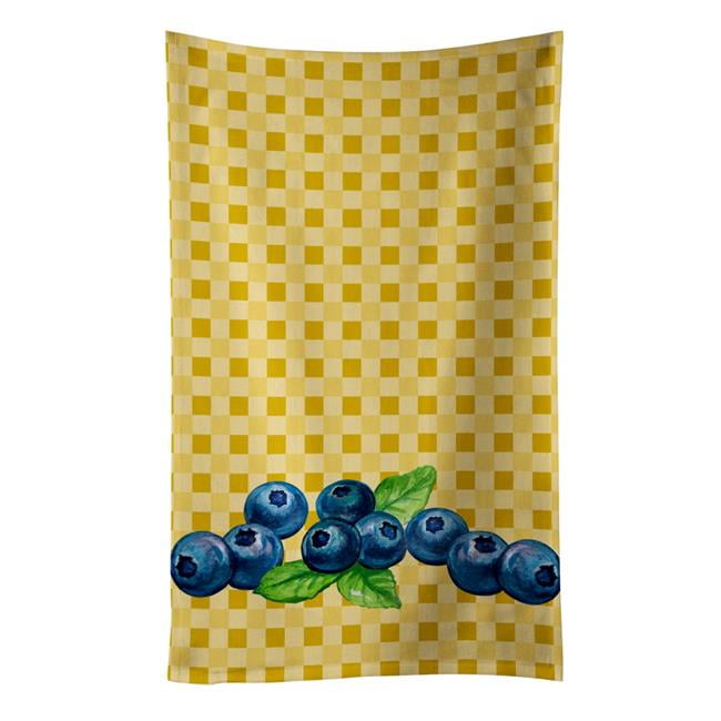 Picture of Carolines Treasures BB7167KTWL Blueberries on Basketweave Kitchen Towel