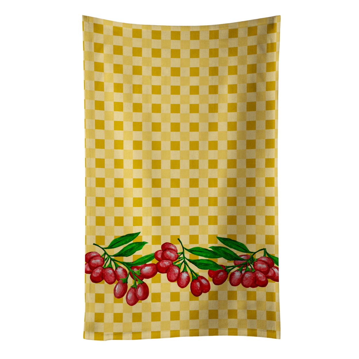 Picture of Carolines Treasures BB7169KTWL Gojis on Basketweave Kitchen Towel