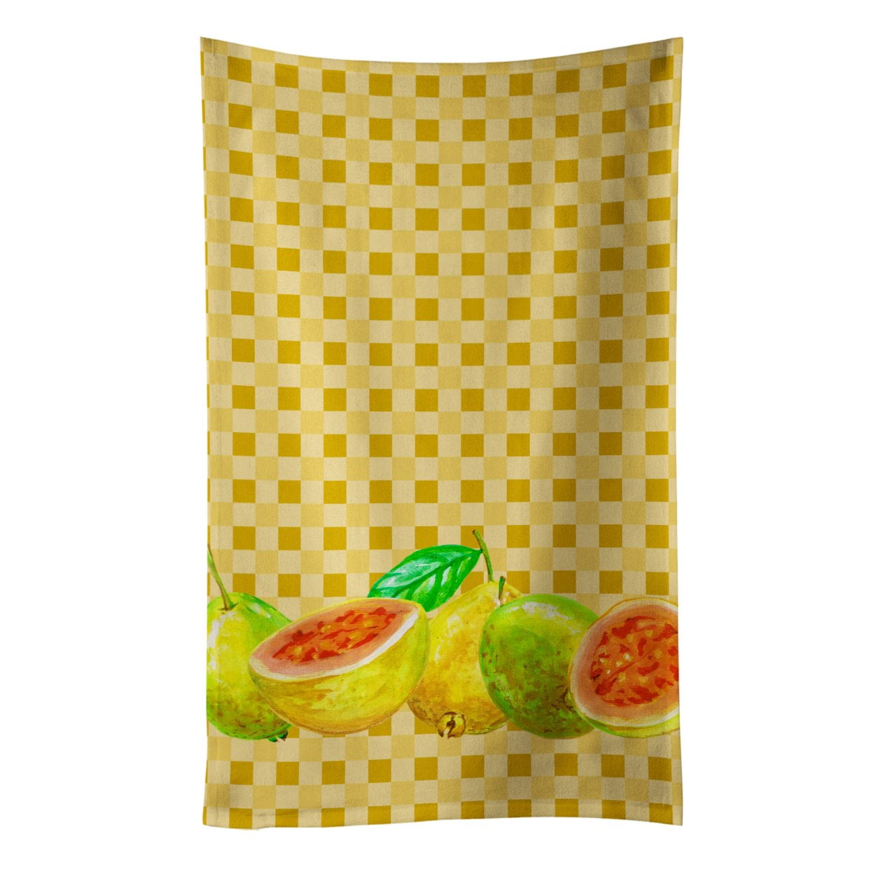 Picture of Carolines Treasures BB7172KTWL Guavas on Basketweave Kitchen Towel