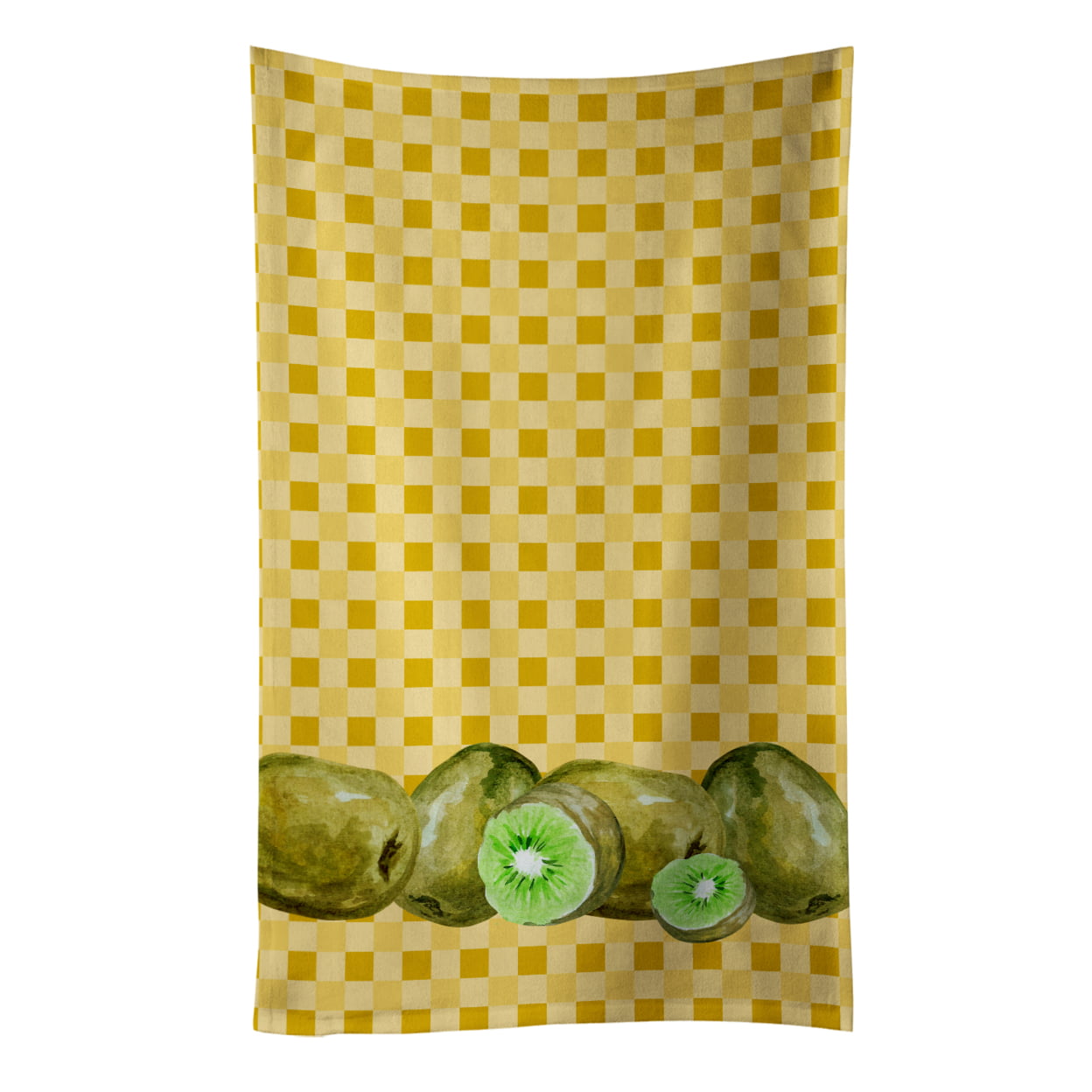 Picture of Carolines Treasures BB7173KTWL Kiwis on Basketweave Kitchen Towel