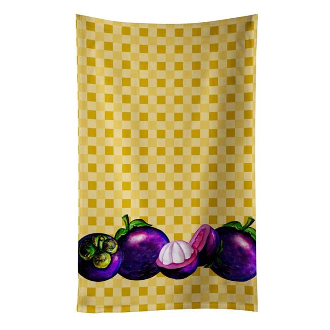 Picture of Carolines Treasures BB7175KTWL Mangosteens on Basketweave Kitchen Towel