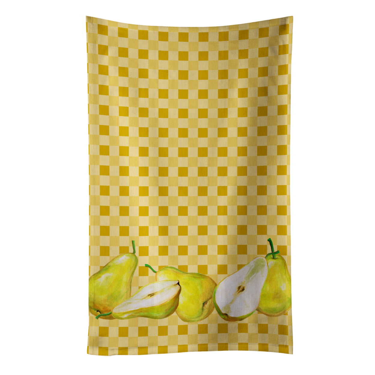 Picture of Carolines Treasures BB7179KTWL Pears on Basketweave Kitchen Towel