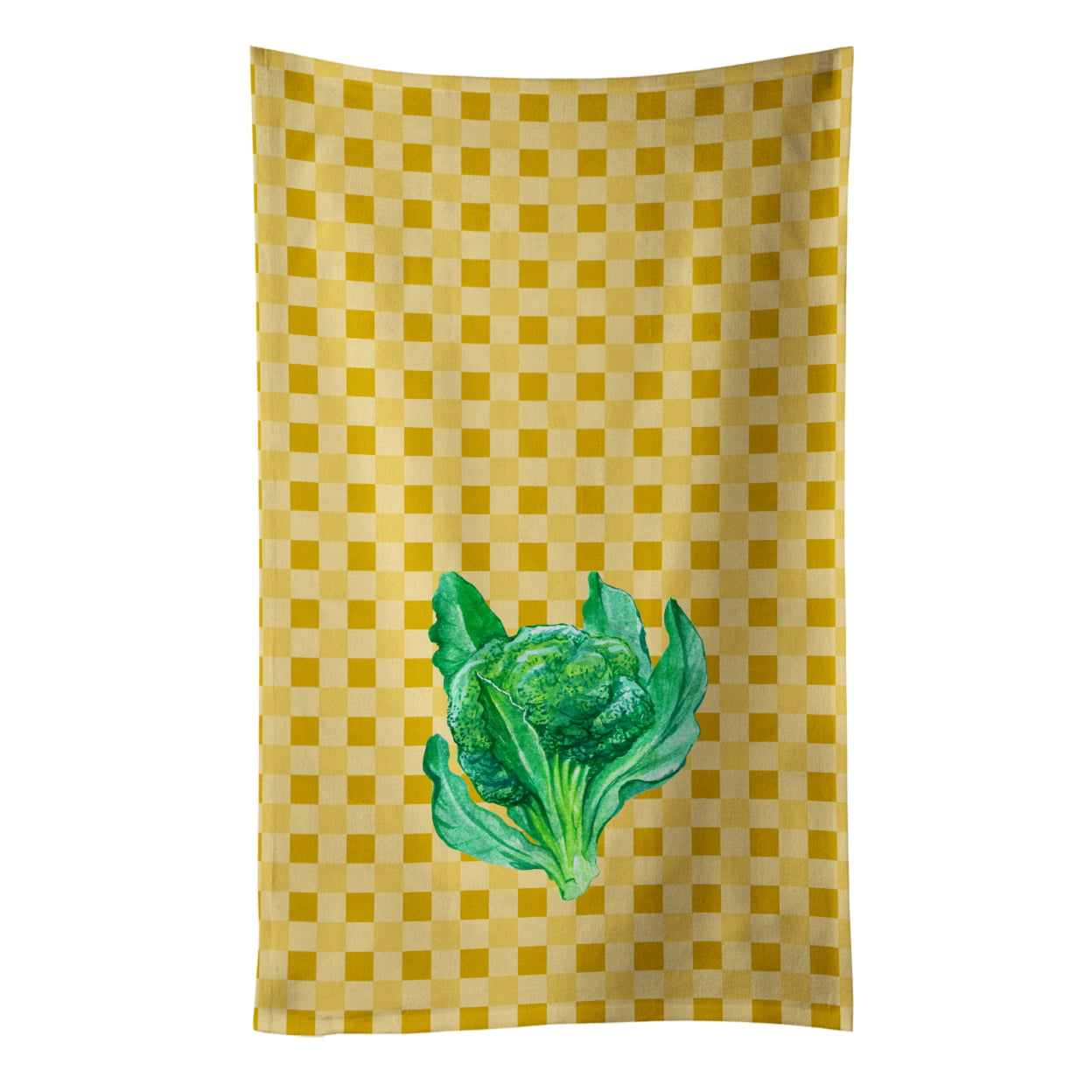 Picture of Carolines Treasures BB7186KTWL Broccoli on Basketweave Kitchen Towel