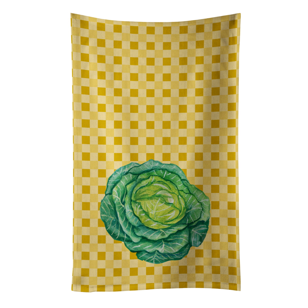 Picture of Carolines Treasures BB7187KTWL Cabbage on Basketweave Kitchen Towel