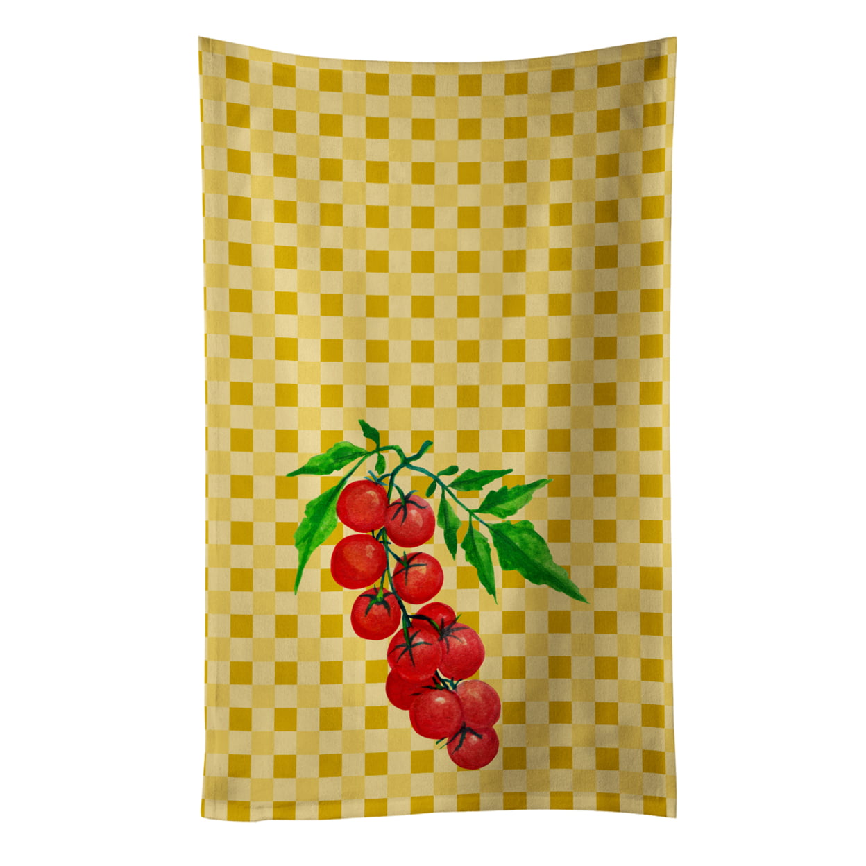 Picture of Carolines Treasures BB7194KTWL Cherry Tomato on Basketweave Kitchen Towel