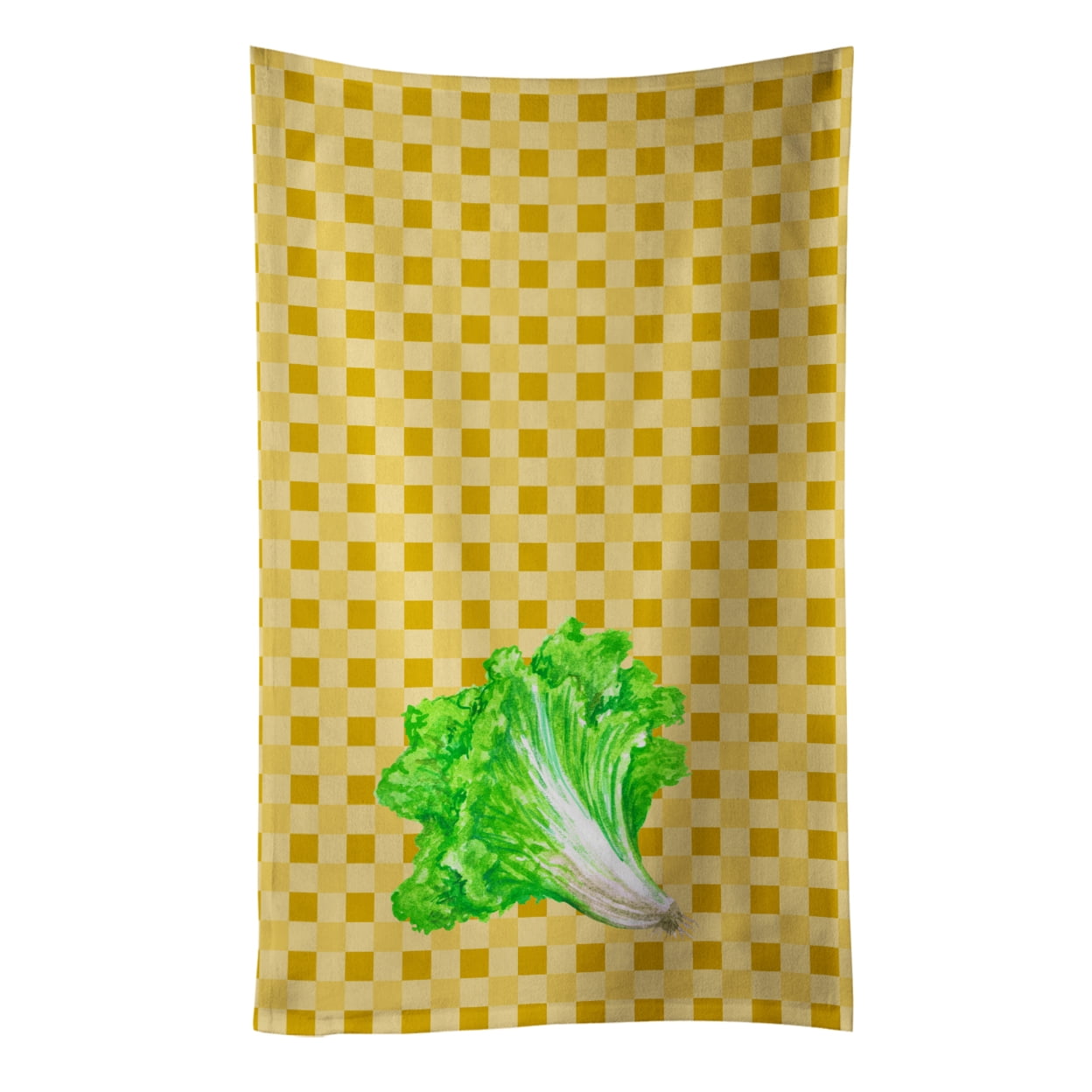 Picture of Carolines Treasures BB7203KTWL Lettuce on Basketweave Kitchen Towel
