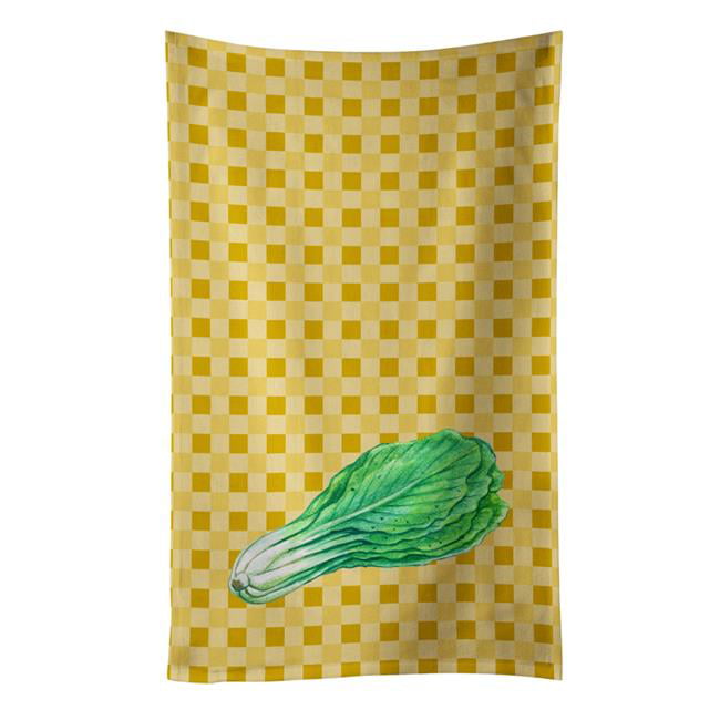 Picture of Carolines Treasures BB7204KTWL Mustard on Basketweave Kitchen Towel