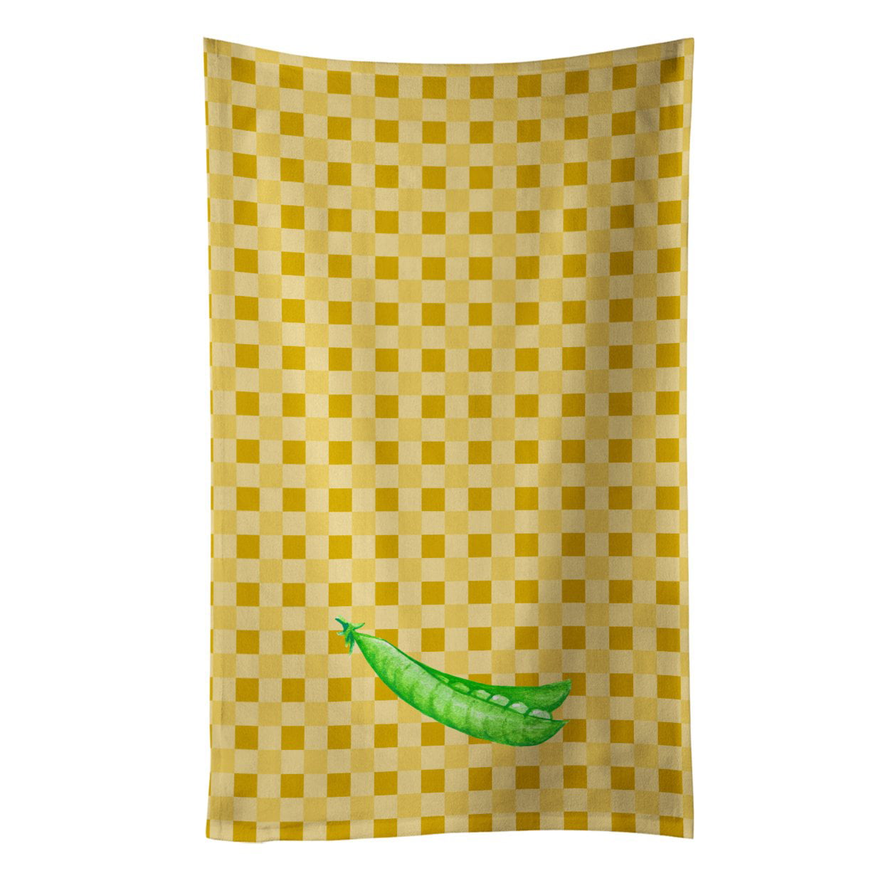 Picture of Carolines Treasures BB7207KTWL Peas on Basketweave Kitchen Towel