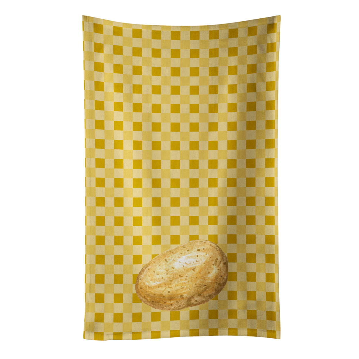 Picture of Carolines Treasures BB7208KTWL Potato on Basketweave Kitchen Towel