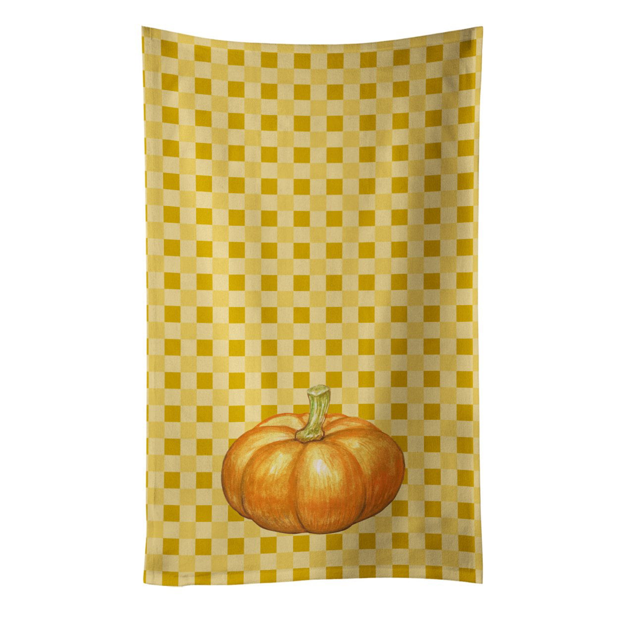 Picture of Carolines Treasures BB7209KTWL Pumpkin on Basketweave Kitchen Towel