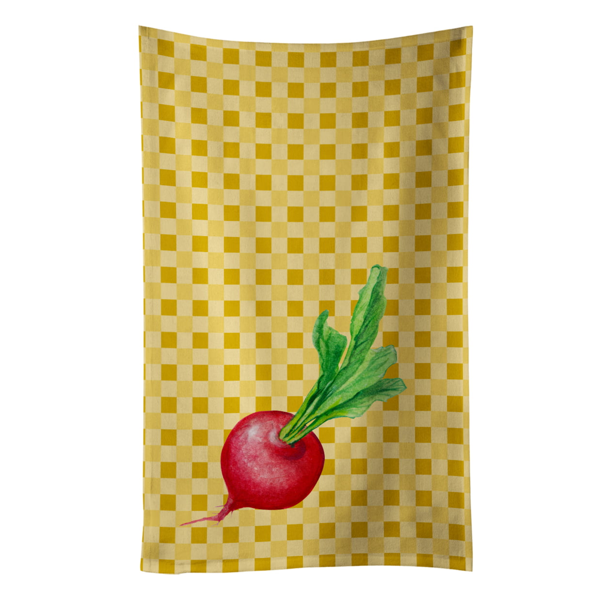 Picture of Carolines Treasures BB7210KTWL Radish on Basketweave Kitchen Towel