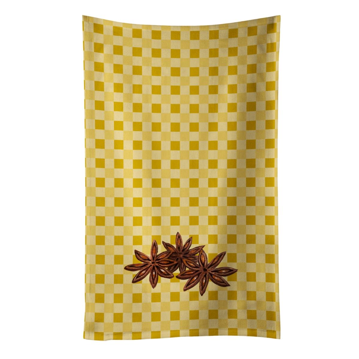 Picture of Carolines Treasures BB7213KTWL Star Anise on Basketweave Kitchen Towel