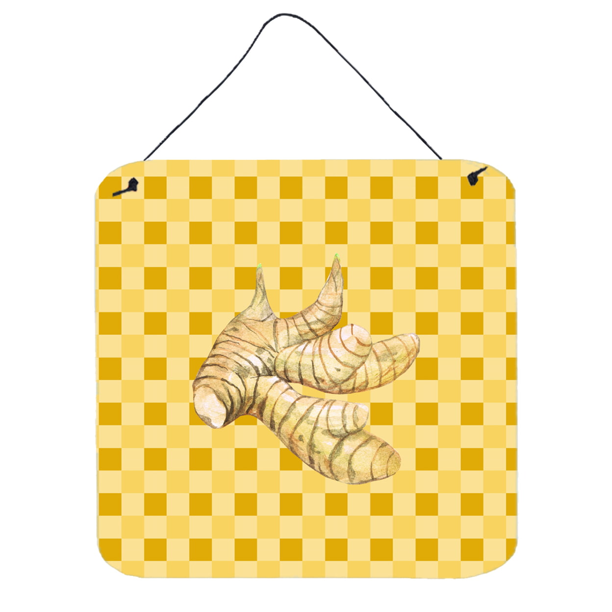 Galangal on Basketweave Wall or Door Hanging Prints