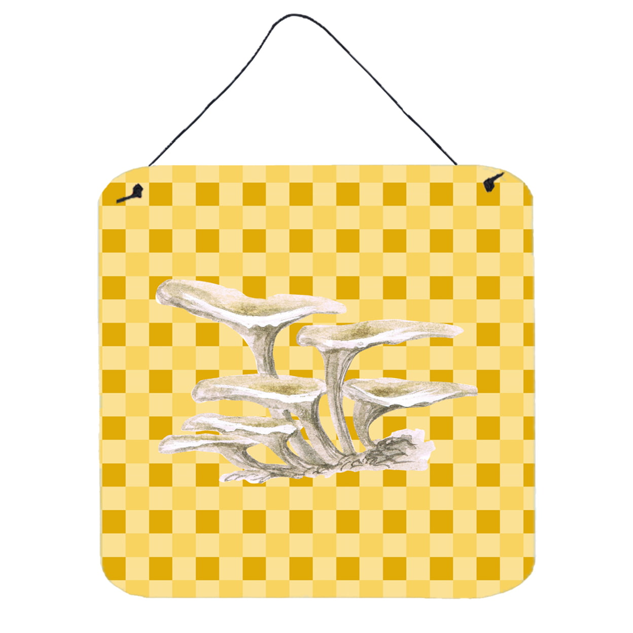Oyster Mushrooms on Basketweave Wall or Door Hanging Prints