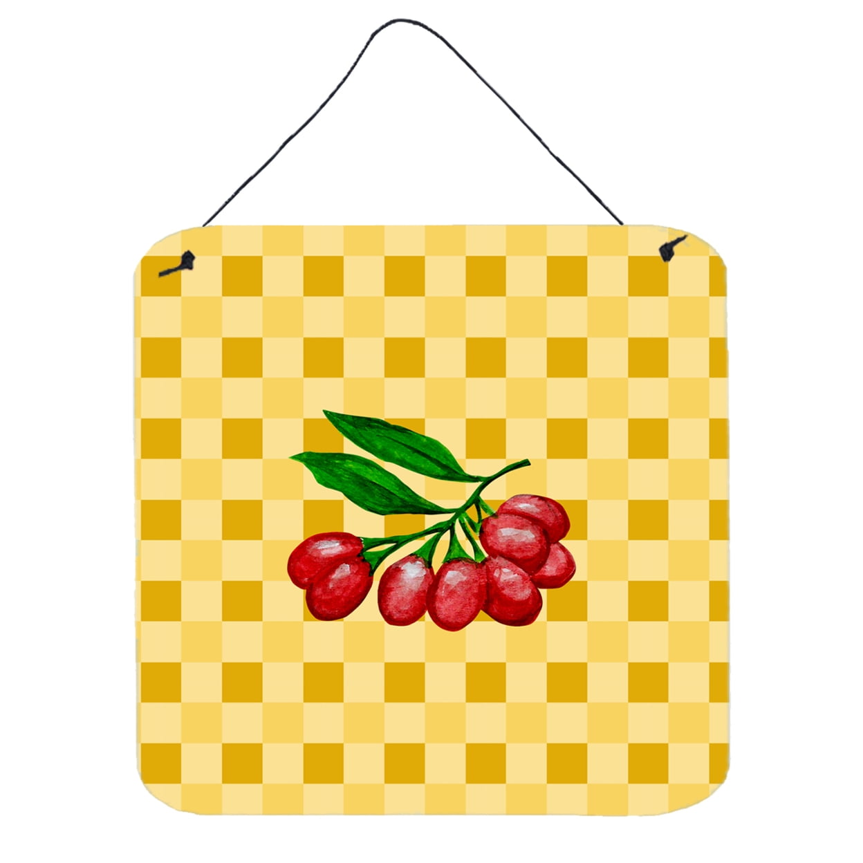 Gojis on Basketweave Wall or Door Hanging Prints