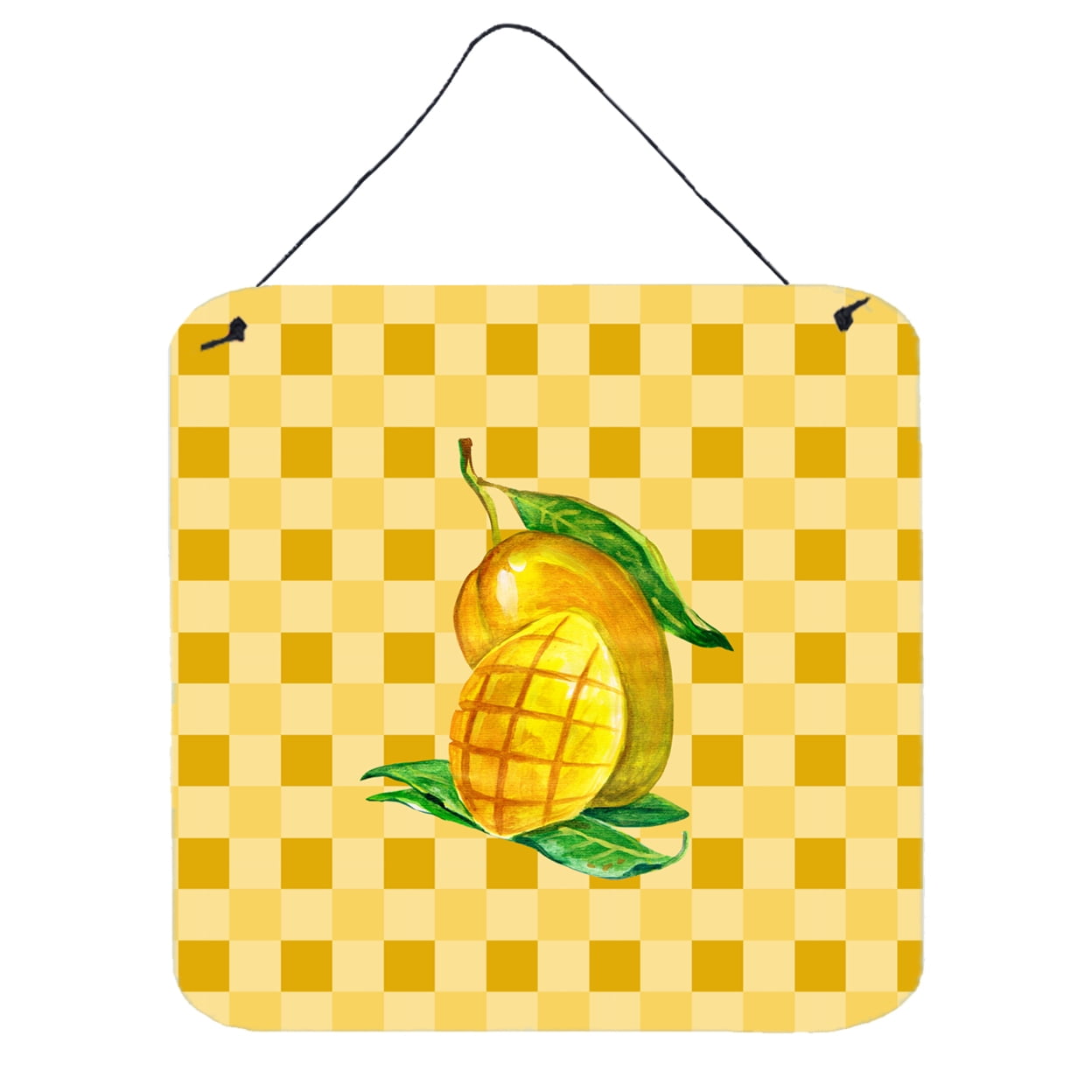 Mangos Ready on Basketweave Wall or Door Hanging Prints