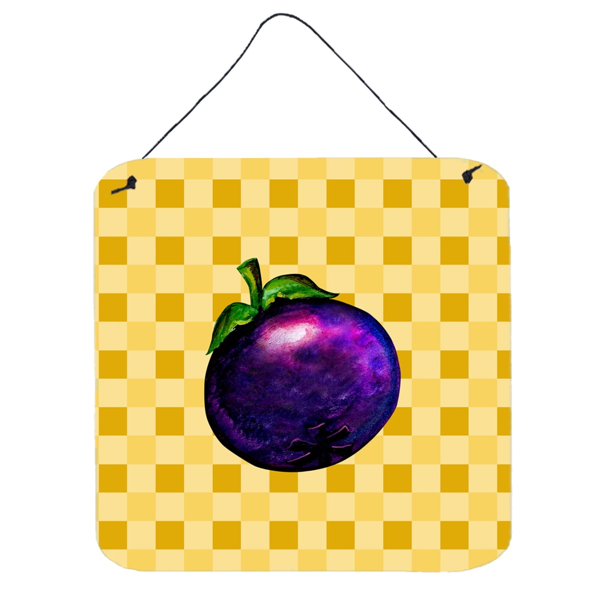Mangosteen on Basketweave Wall or Door Hanging Prints