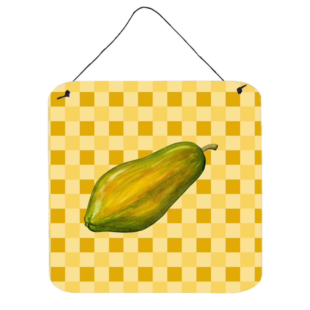 Whole Papaya on Basketweave Wall or Door Hanging Prints