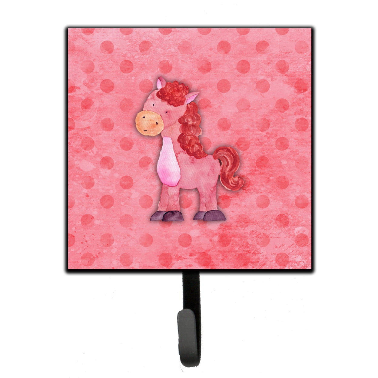 Polkadot Horse Watercolor Leash or Key Holder