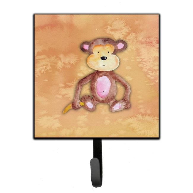 Monkey Watercolor Leash or Key Holder