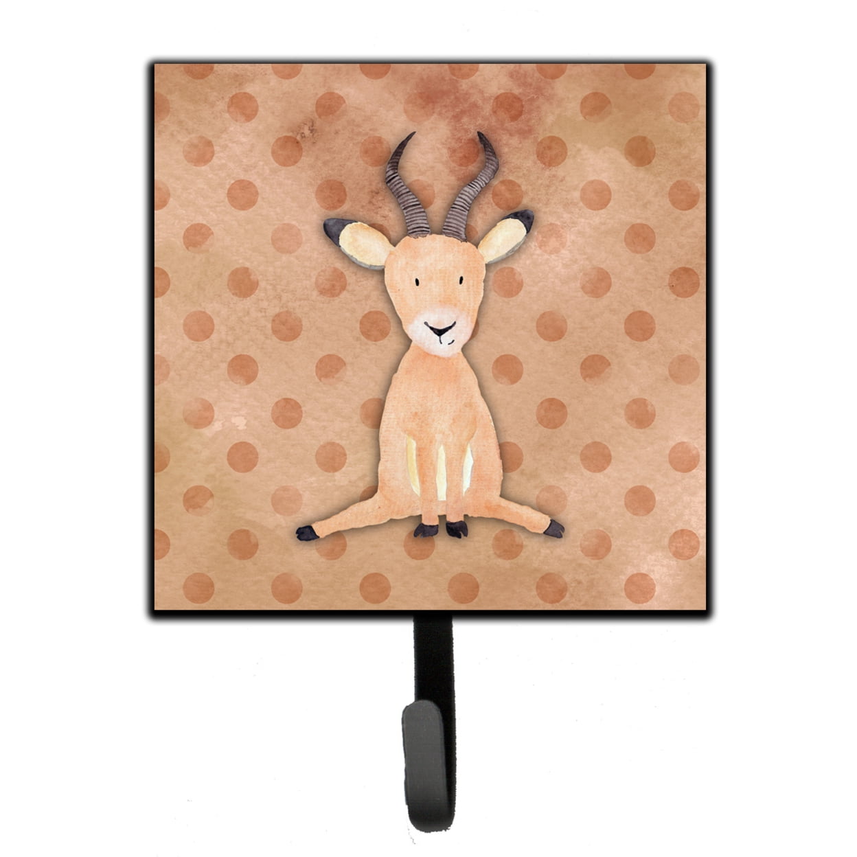 Polkadot Antelope Watercolor Leash or Key Holder