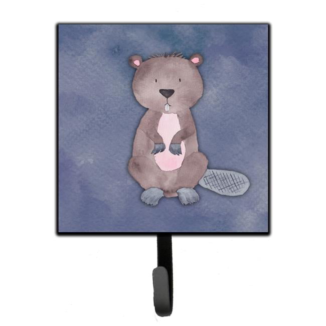 Picture of Carolines Treasures BB7392SH4 Beaver Watercolor Leash or Key Holder